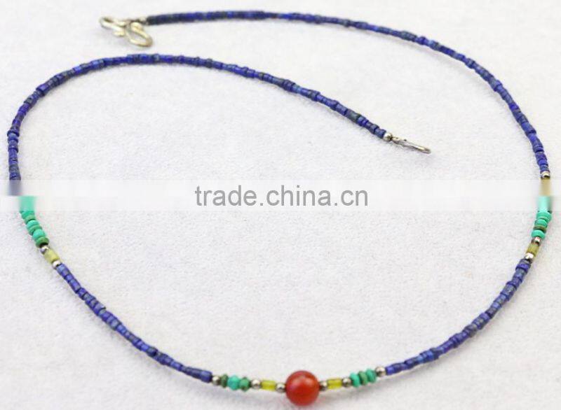 Fashion Lapis Lazuli Gemstone necklace