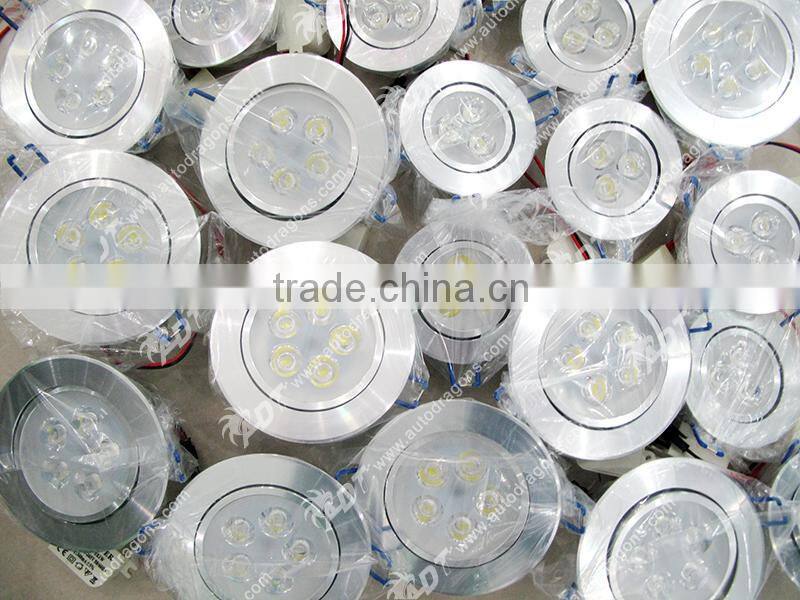 2015 newest 5w high power led ceiling light dome lamp 90-240v