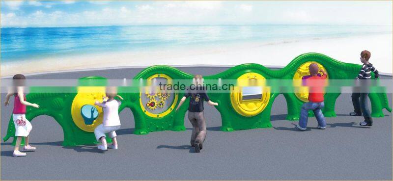 KAIQI classic Plastic Toys Series KQ50148C multi-function elephant fence LLDPE plastic playground equipment for kinder garten