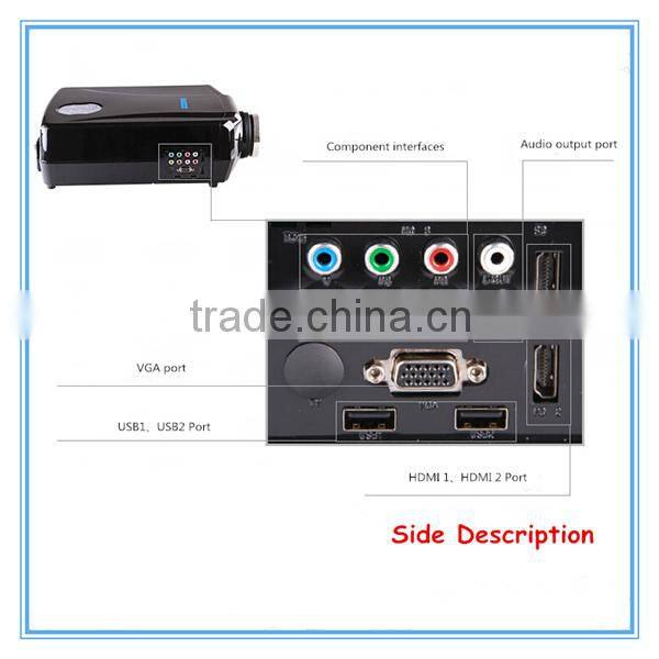 Wholesale Hot Selling 4K Short Throw 3D Holographic Display Projector 1080P LED Projetor with rich interfaces