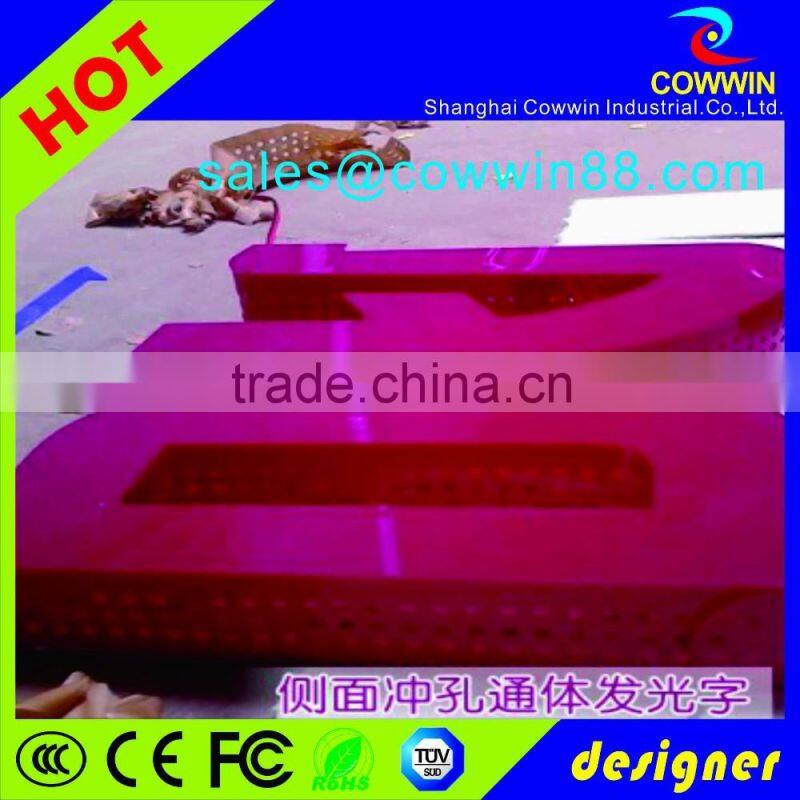 acrylic fashion letter p pendant jewelry Outdoor/Indoor /3d acrylic lettering for sale