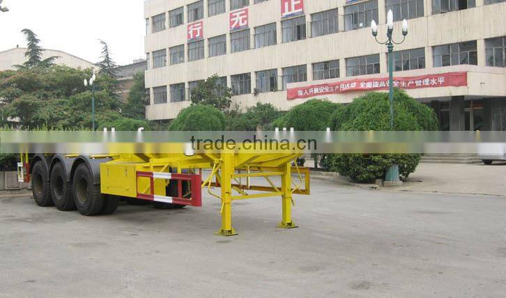 container transportation two axles and three axles skeletal semi trailer