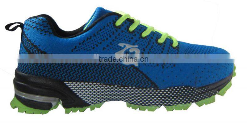 2016 fashion flying knit sport shoes for men