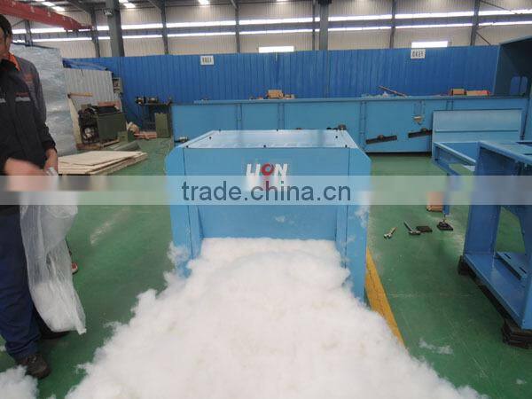 100% opening rate polyester fiber opening machine from qingdao China