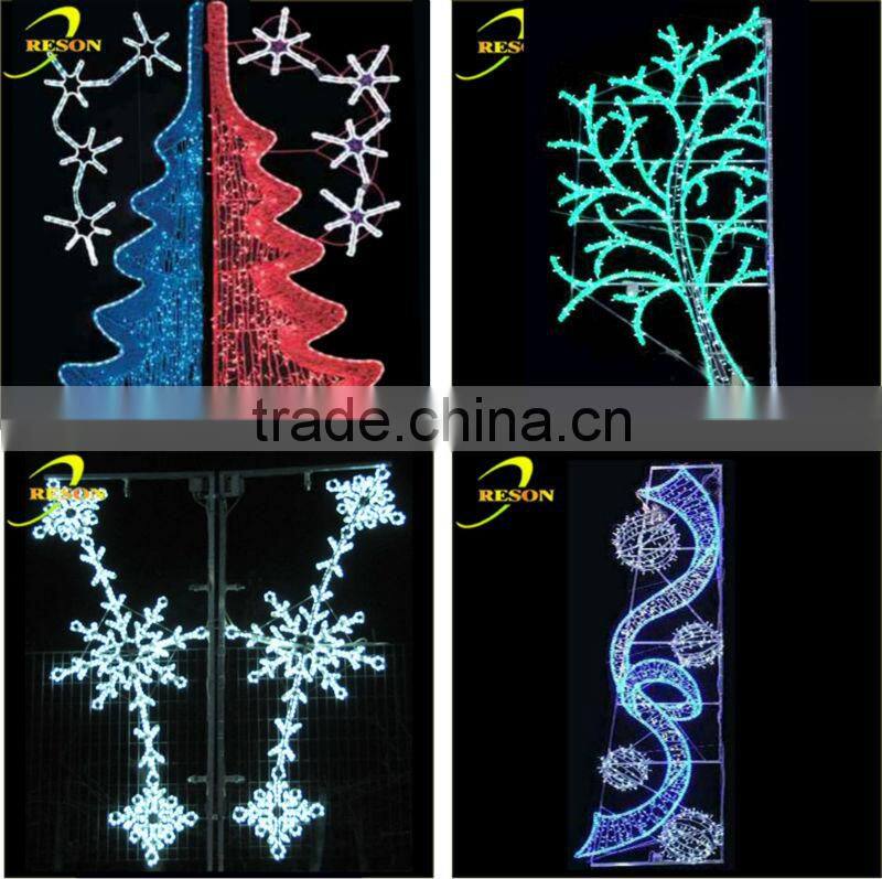pole light decorative led street light christmas