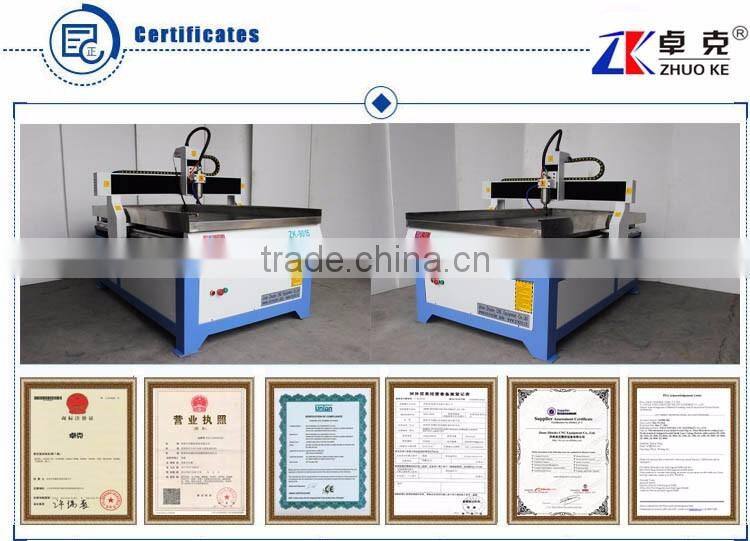 ZK-9015 Advertising CNC Router Machine 900*1500MM For MDF Aosong Board Aluminum-plastic Panel With 2.2KW Water Cooling Spindle