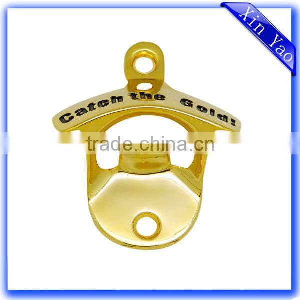 Factory promotion antique zinc alloy custom bottle opener keychain