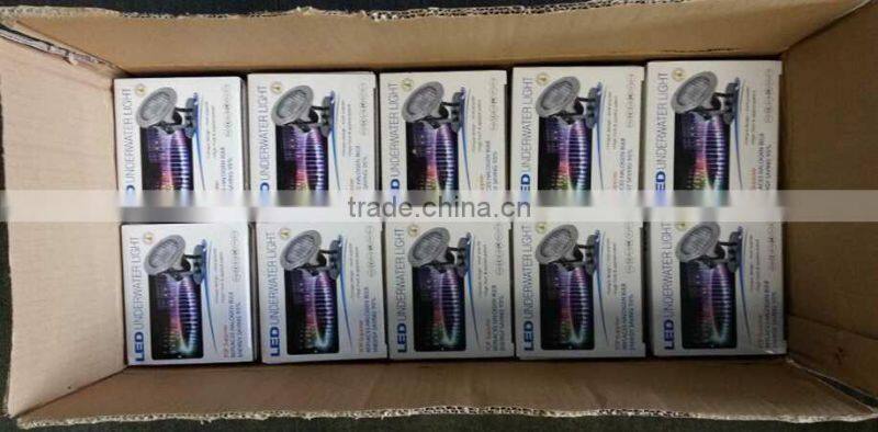 3W Stainless Steel LED Underwater Pool Light IP68 Waterproof