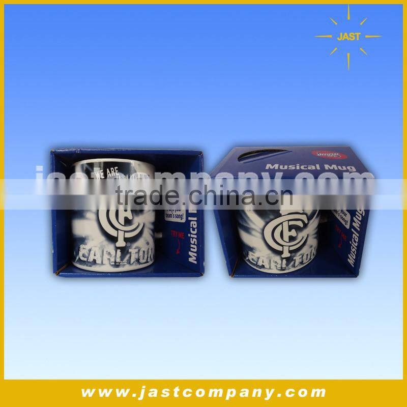 Football Club Personalized Porcelain Music Mug