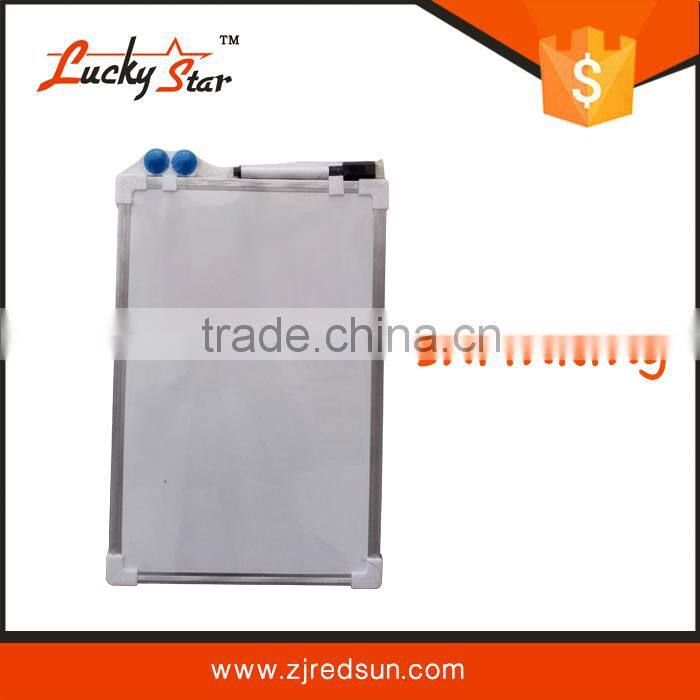 2015 red sun magnetic chalkboard with brush and labels , mini electronic black chalkboard for painting