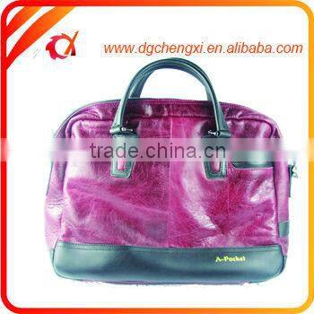 Leather Messenger Briefcase