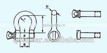 European Type Anchor Shackle SH01