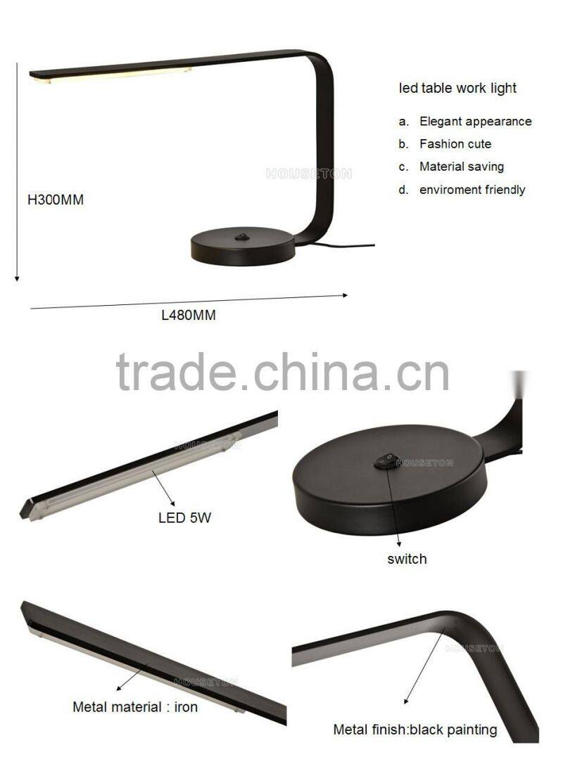 Modern black led table work light,black led table work light,led table work light TL1003S-B