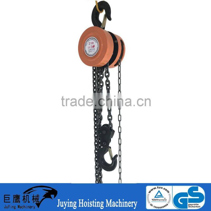 Portable 380v DHS type electric chain 3 ton hoist crane
