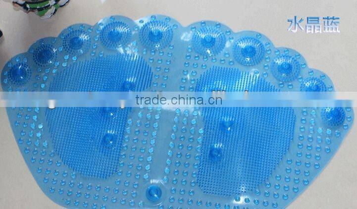colorful pvc bath mat