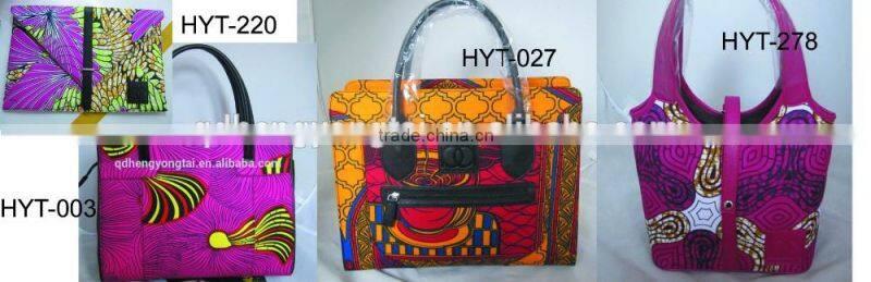 African ankara wax print fabric handbags african handbags wax fabric tote
