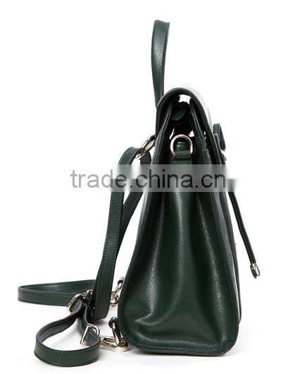 Genuine leather brand handbags wholesale lady fashion crossbody bag