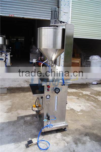 Semi automatic heat and filling machine/paste filling machine/cream filling machine/honey liquid filler
