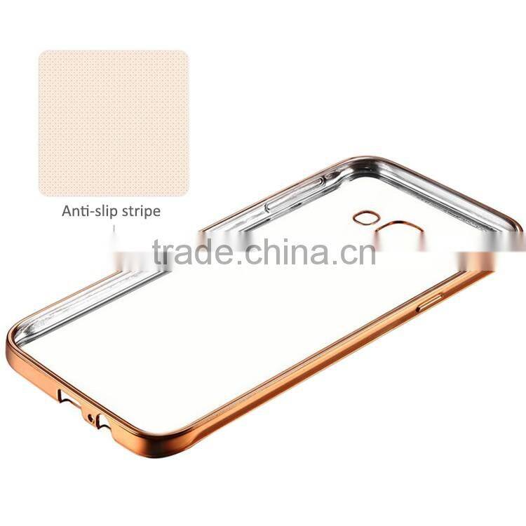 Good Quality Electroplate TPU Case for Samsung Galaxy S7 Edge TPU Back Cover