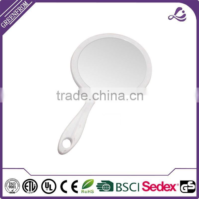 Single-side plastic small hand held mirrors
