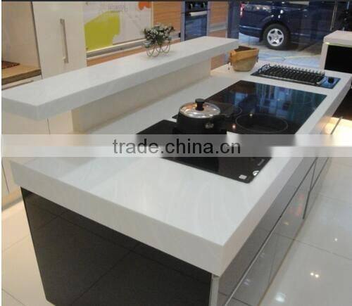 Artificial solid surface kitchen countertop , kitchen island countertop, bench top
