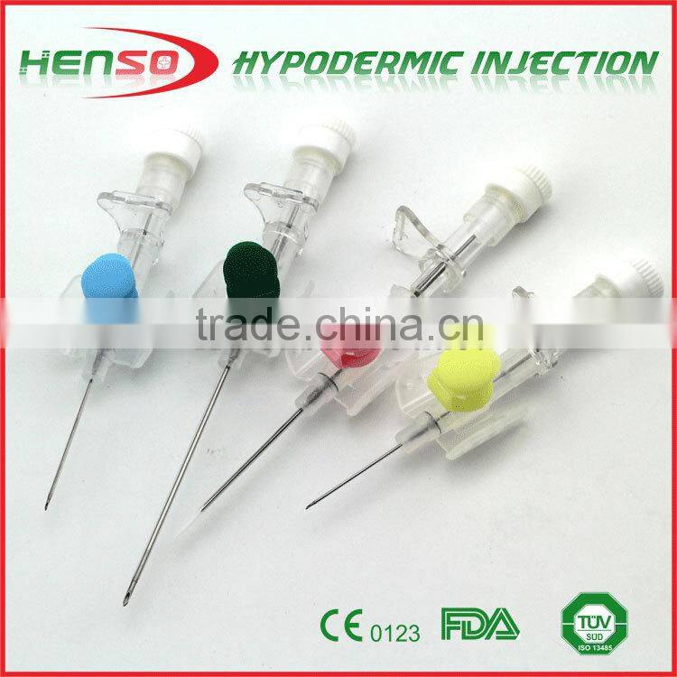 Henso IV Cannula with Injection Port & Wings