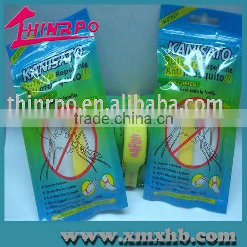 2014 hottest Popular BUGS LOCK Beaded silicone bracelet with Citronella Oil Summer