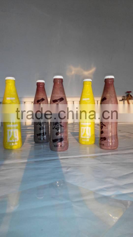 shrink wrap bottle labels