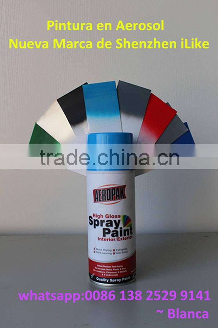 Silver mirror paint spray