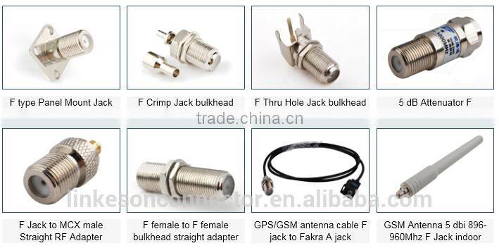 copper rg6 compression f connector