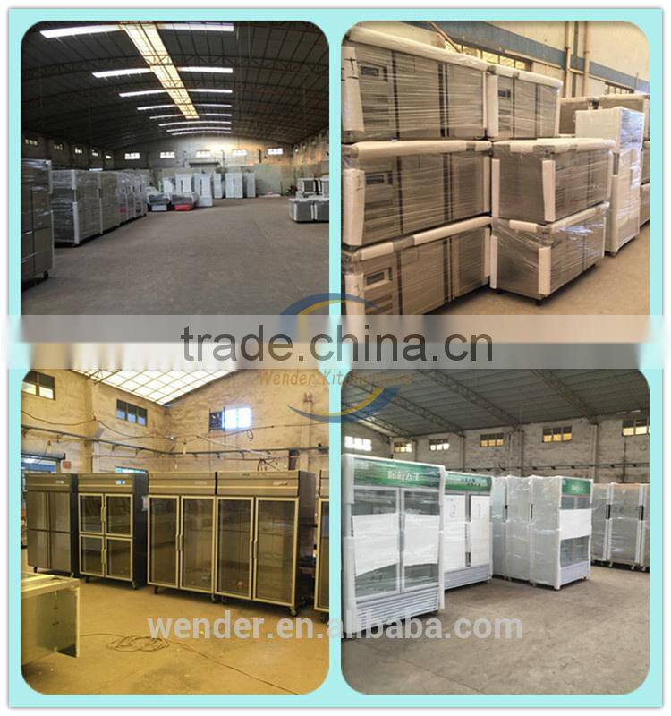 1600L New Style Luxury Type 304 Stainless Steel Commercial freezer