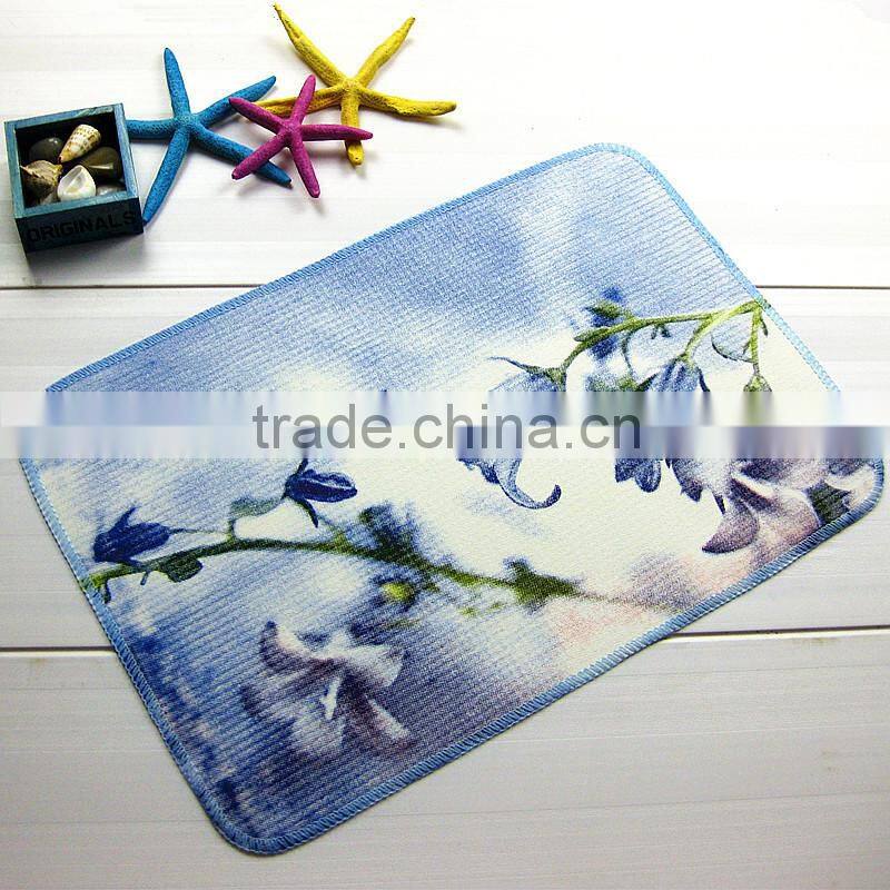 non-woven fabrics mat cartoon print kid's rugs