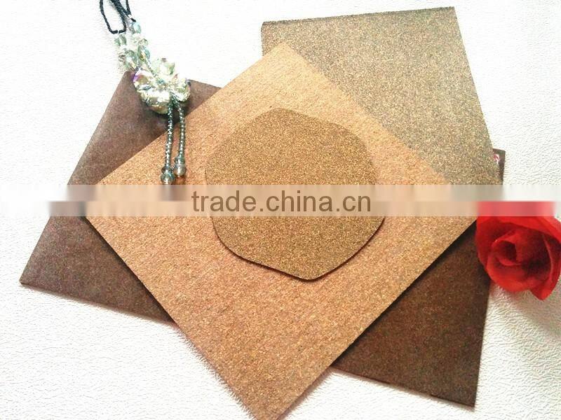 sophisticated technology best sealing material rubber cork rubber sheet for stamp