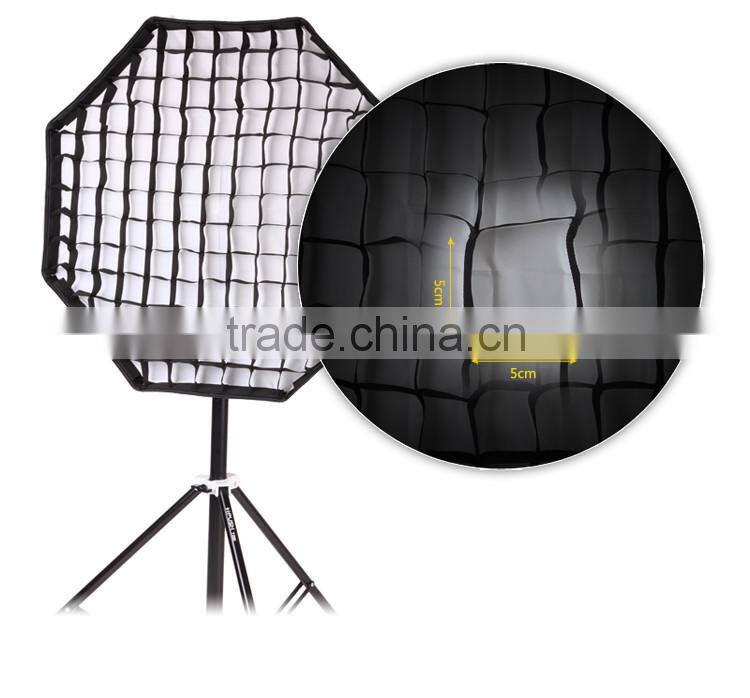 Wholesale professional speedlite umbrella softbox 80cm 32" with honeycomb grid for speedlite flash light