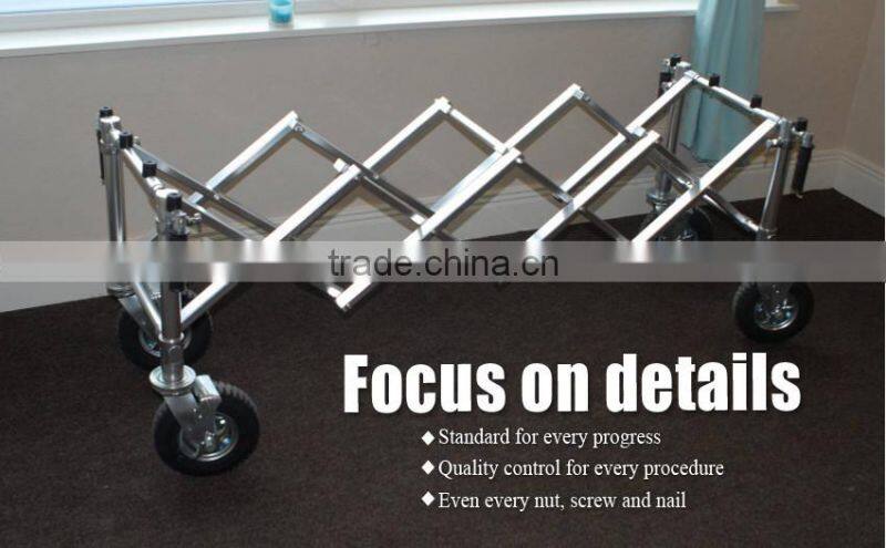 JS-TR005 simple best price coffin trolley