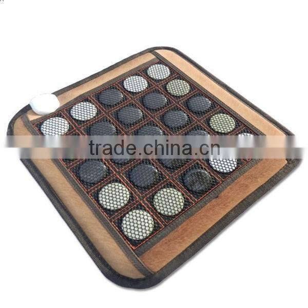 Newest model Portable infrared blood circulation Jade massage cushion