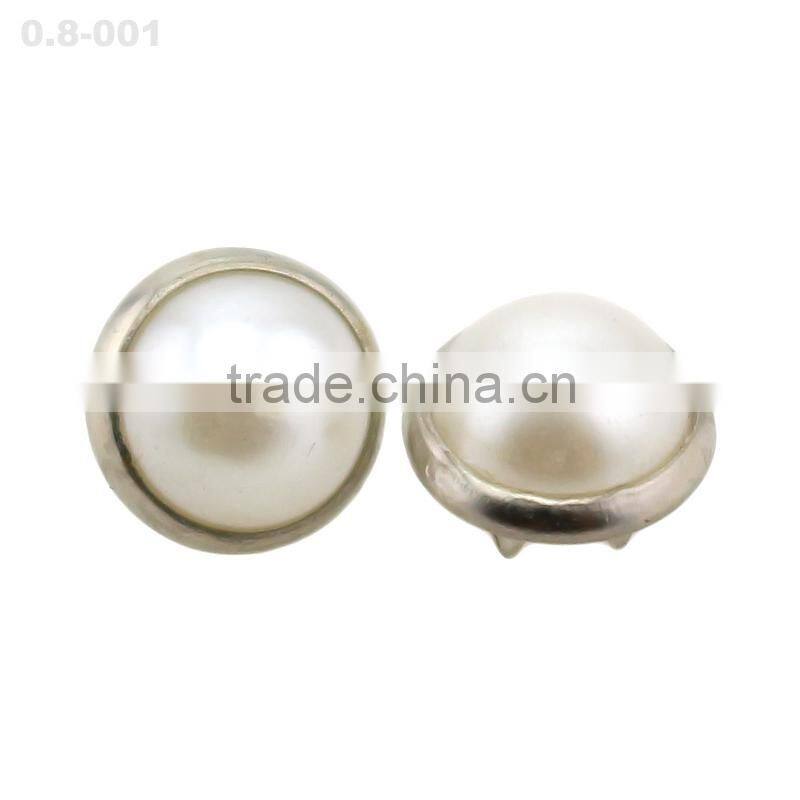 high quality Pearl Prong Snap Button brass-made for Apparel, fashion designs customized