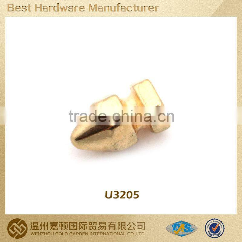 Imperial logo stud rivets metal jean fasteners