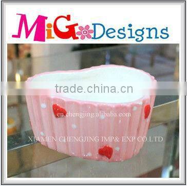 Ceramic Heart-shaped candy bowl /lovely bowl/best selling useful ceramic bowl with high quality OEM design welcome