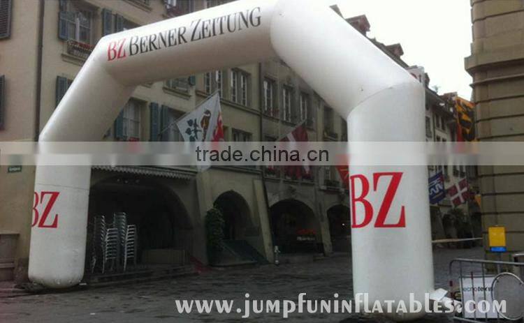 20ft inflatable START/FINISH arch line,inflatable entrance arch with CE air blower