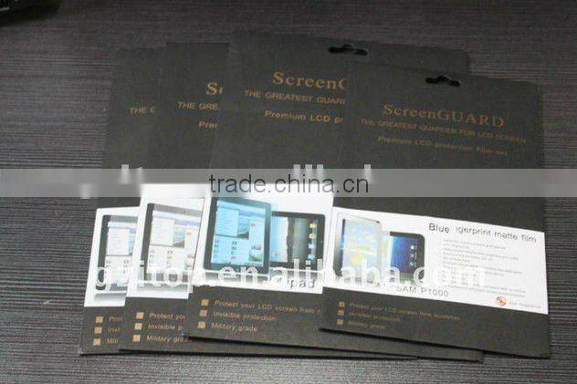 Newest Japanese high clear crystal screen protector for huawei Ascend D1 /Quad U9510