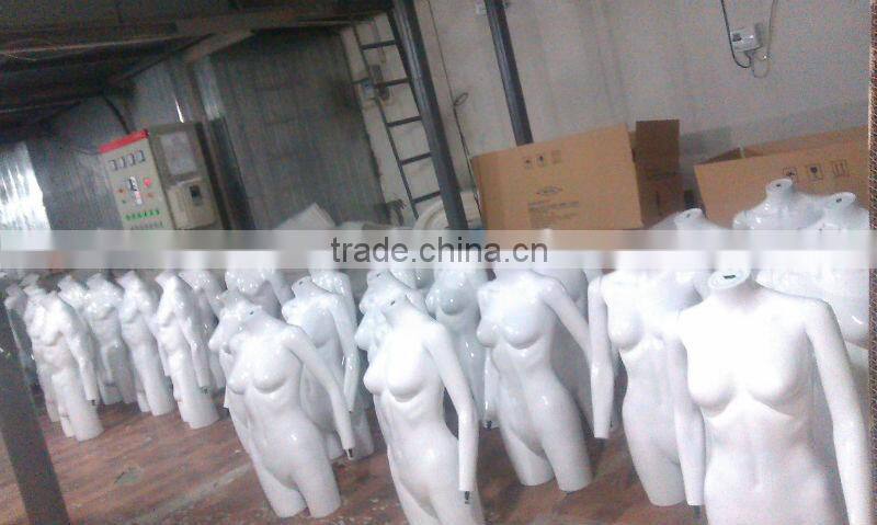 Environmentally Friendly and Recyclable half body model Torso