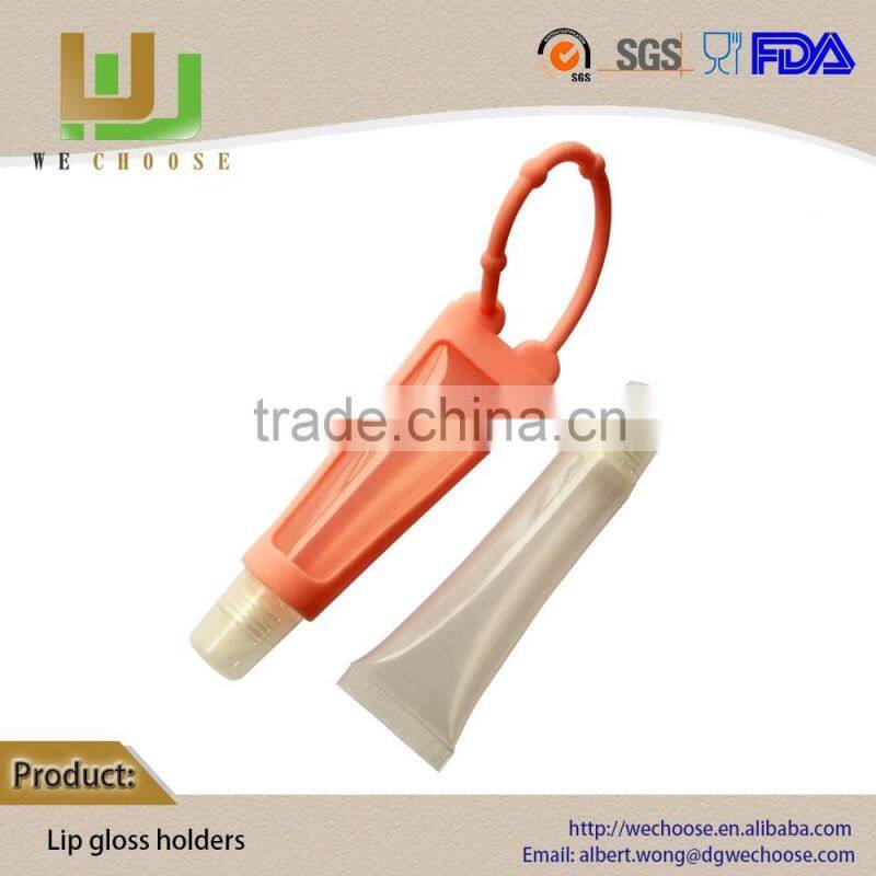 Online buy wholesale for 2016 hot sell silicone lip carrier,silicone lip gloss cover/ case from china,Pocketbac silicone lip