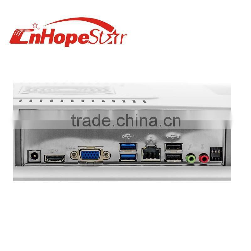 White Color 1920*1080 21.5inch All in one PC Touchscreen