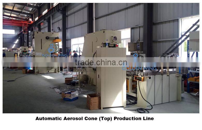 Aerosol Tin Can Sealing Machine/Spray Paint Can Sealer Making Machine