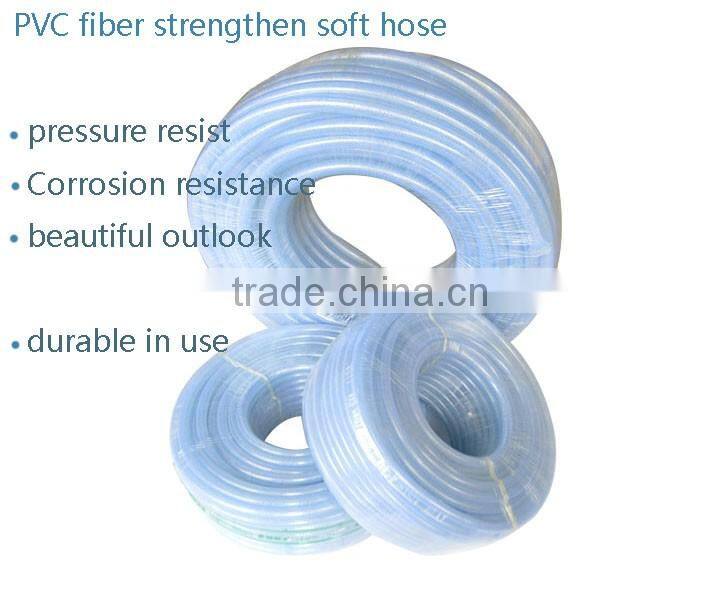 GH-04 China high quality PVC Fiber Strengthen Soft Hose,pvc pipe