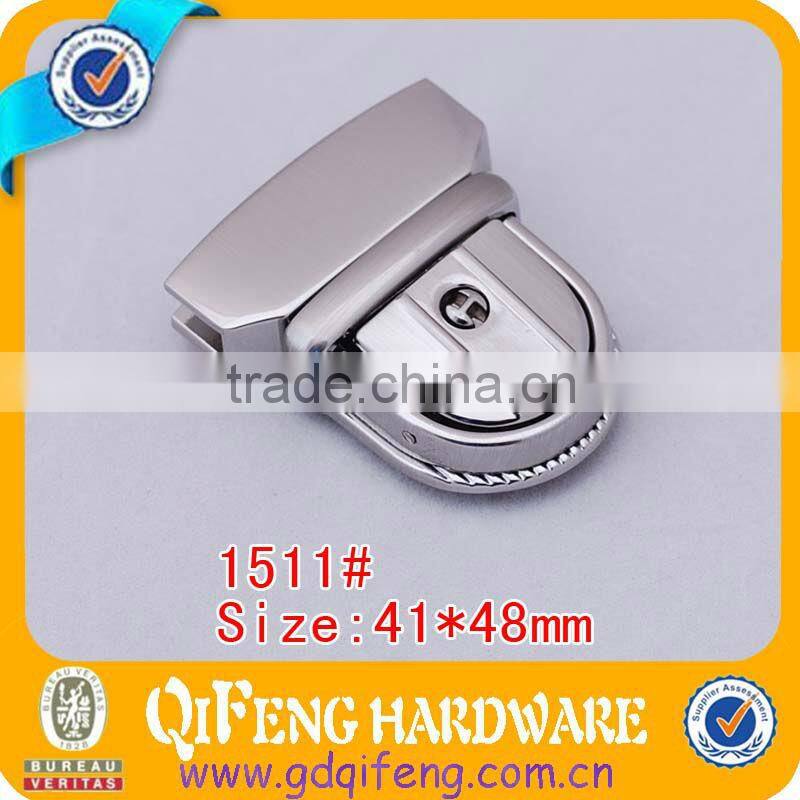 metal bag lock suitable for handbag,cases,luggage,bag accessories,1511#