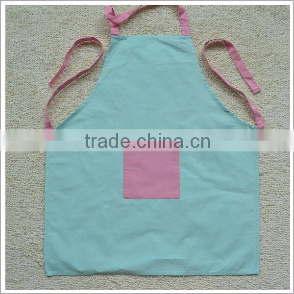 Twill Fabric One Pocket Bib for Adult