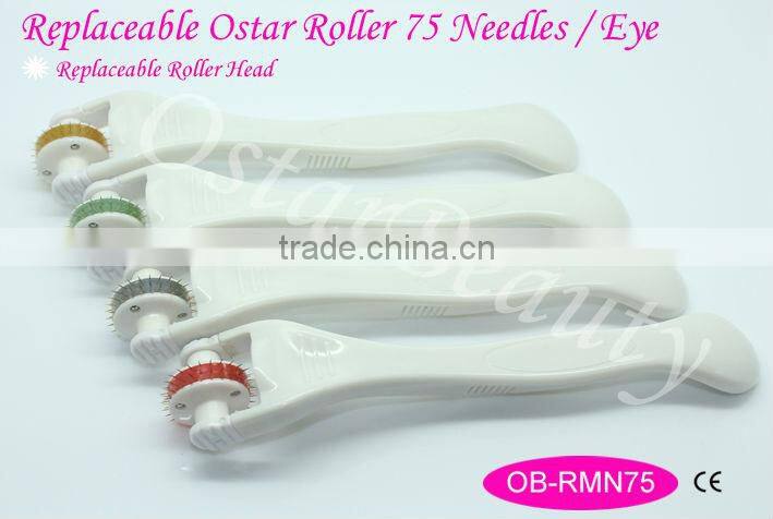 (Newest Changeable Derma Roller) Derma Roller System wrinkle removal