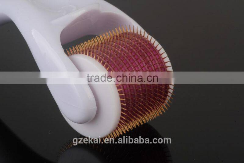 Professional 24K gold Derma Roller 540 Skin Nursing System